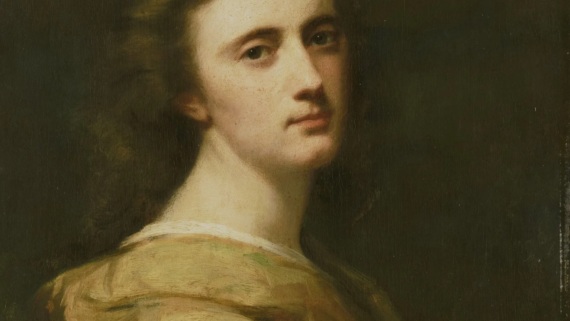 Portrait of Thérèse Schwartze, the Artist's Daughter, at 16 years of age